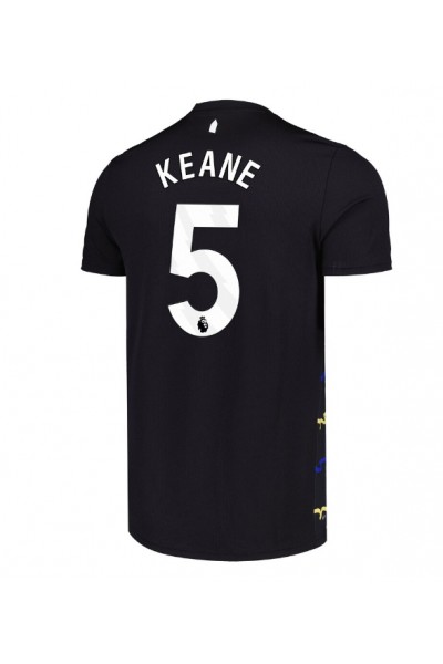 Everton Michael Keane #5 Jalkapallovaatteet Kolmaspaita 2025-26 Lyhythihainen Everton Michael Keane #5 Jalkapallovaatteet Kolmaspaita 2025-26 Lyhythihainen